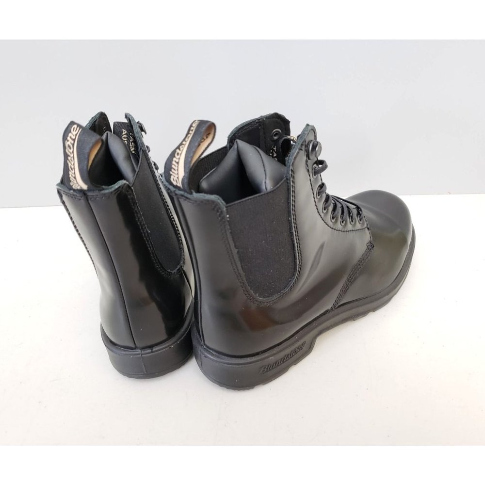 Blundstone Lace-Up Gore Boots in Black - Picture 3 of 5
